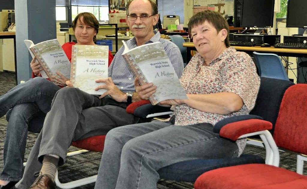 WSHS 100th committee members Leisa Betts, Doug Wilson and Ann-marie Clark could not be happier with the final copy of the book detailing the history of the school. WSHS 100th committee members Leisa Betts, Doug Wilson and Ann-marie Clark could not be happier with the final copy of the book detailing the history of the school.